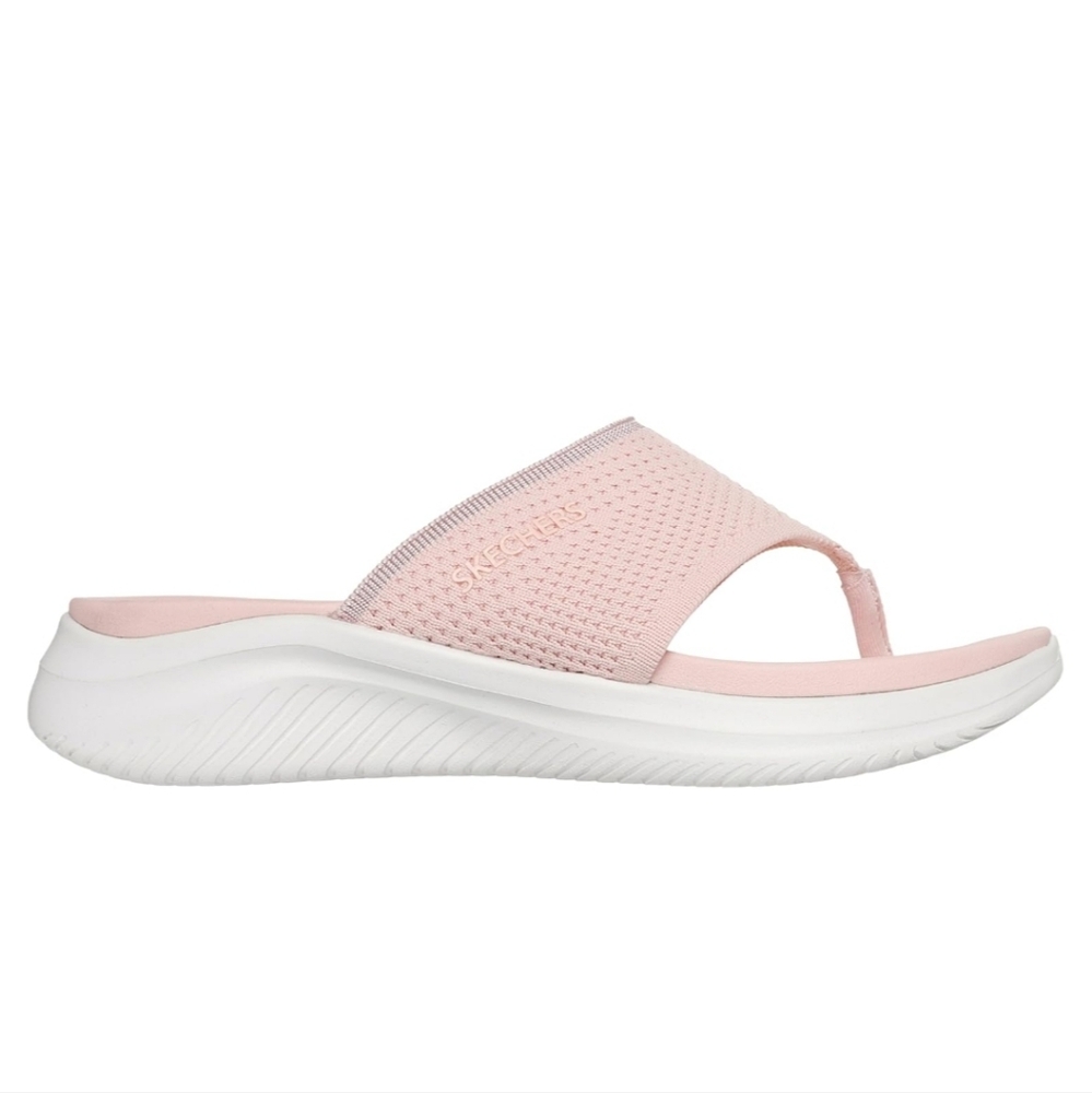 Skechers Pink Women's Slippers - Picture 5 of 7